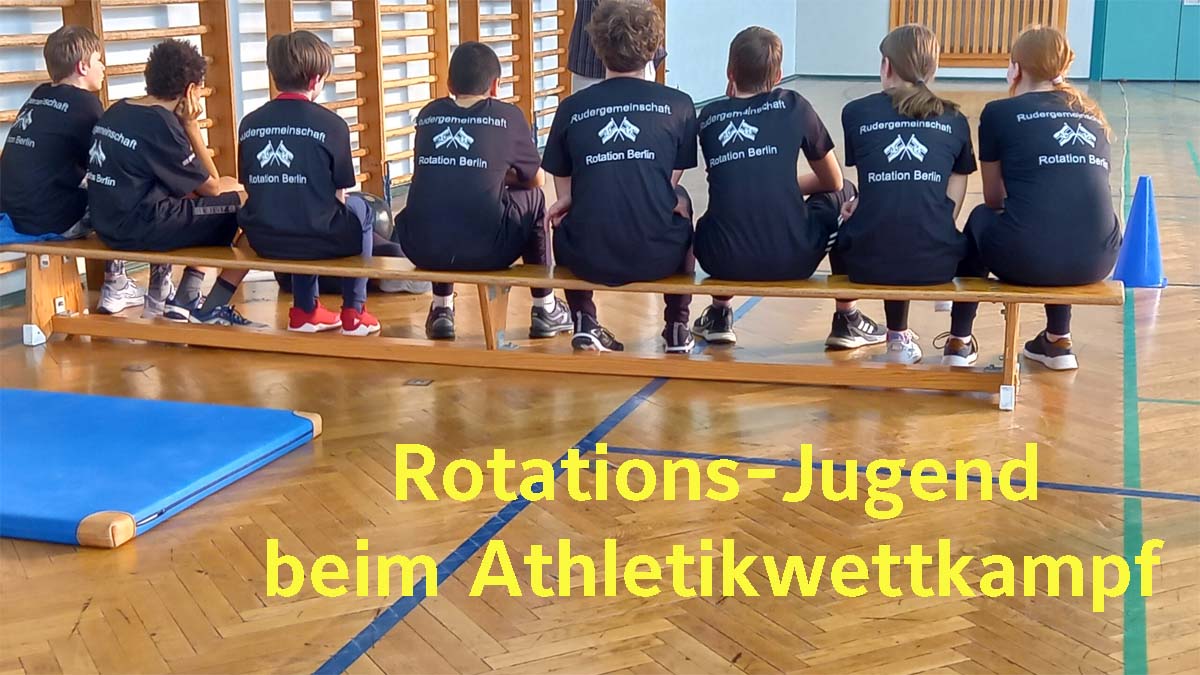 Read more about the article 12.02.2022 – Rotations Jugend beim Athletikwettkampf
