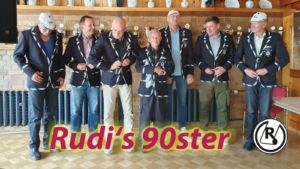 Read more about the article 01.10.2023 – Rudi’s Neunzigster im Verein