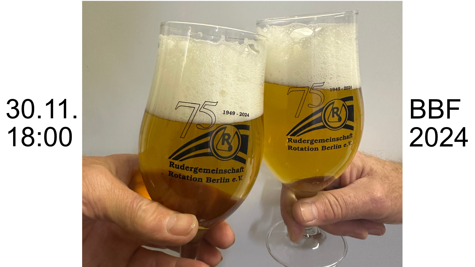 Read more about the article 30.11.2024 – Bockbierfest 2024 „75 Jahre Rotation“!