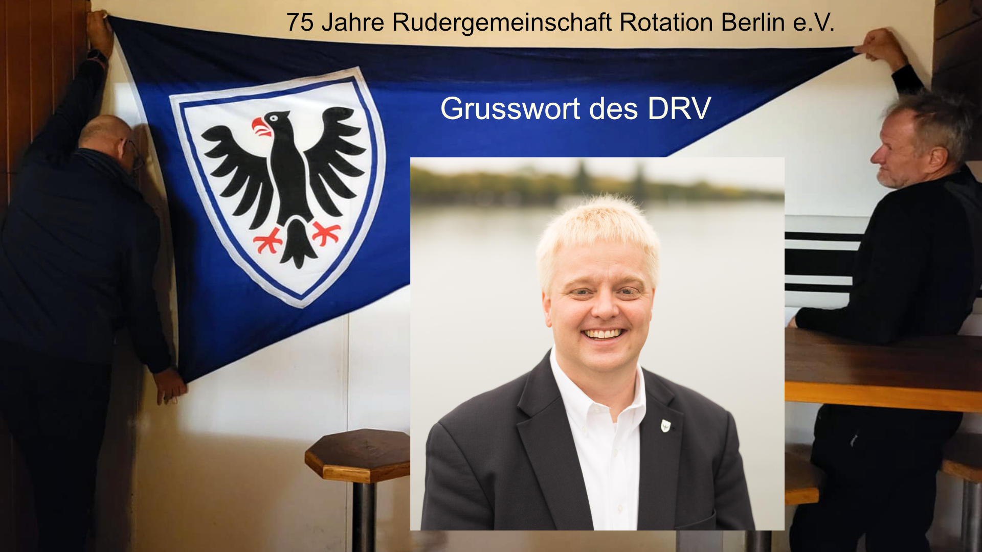 Read more about the article 29.10.2024 – 75 Jahre Rotation – Grusswort des DRV