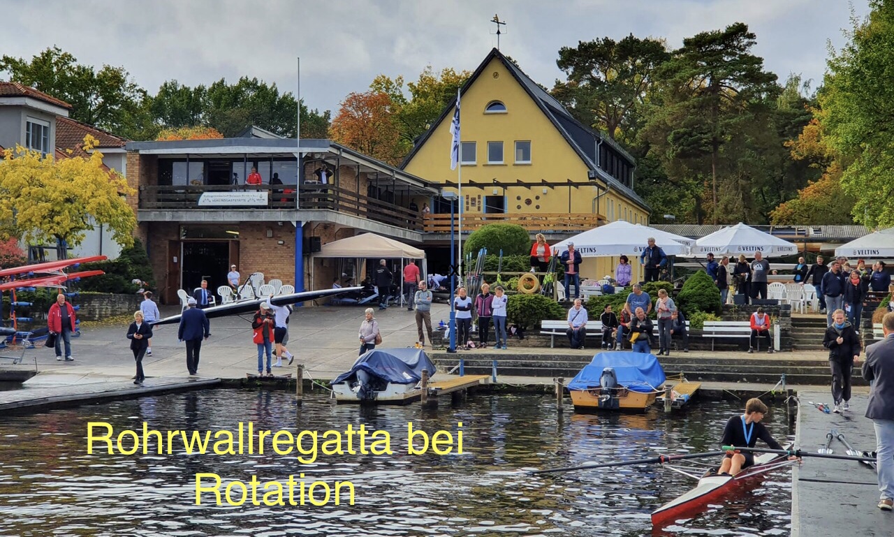 Read more about the article 15.10.2022 – 68. Rohrwallregatta bei Rotation